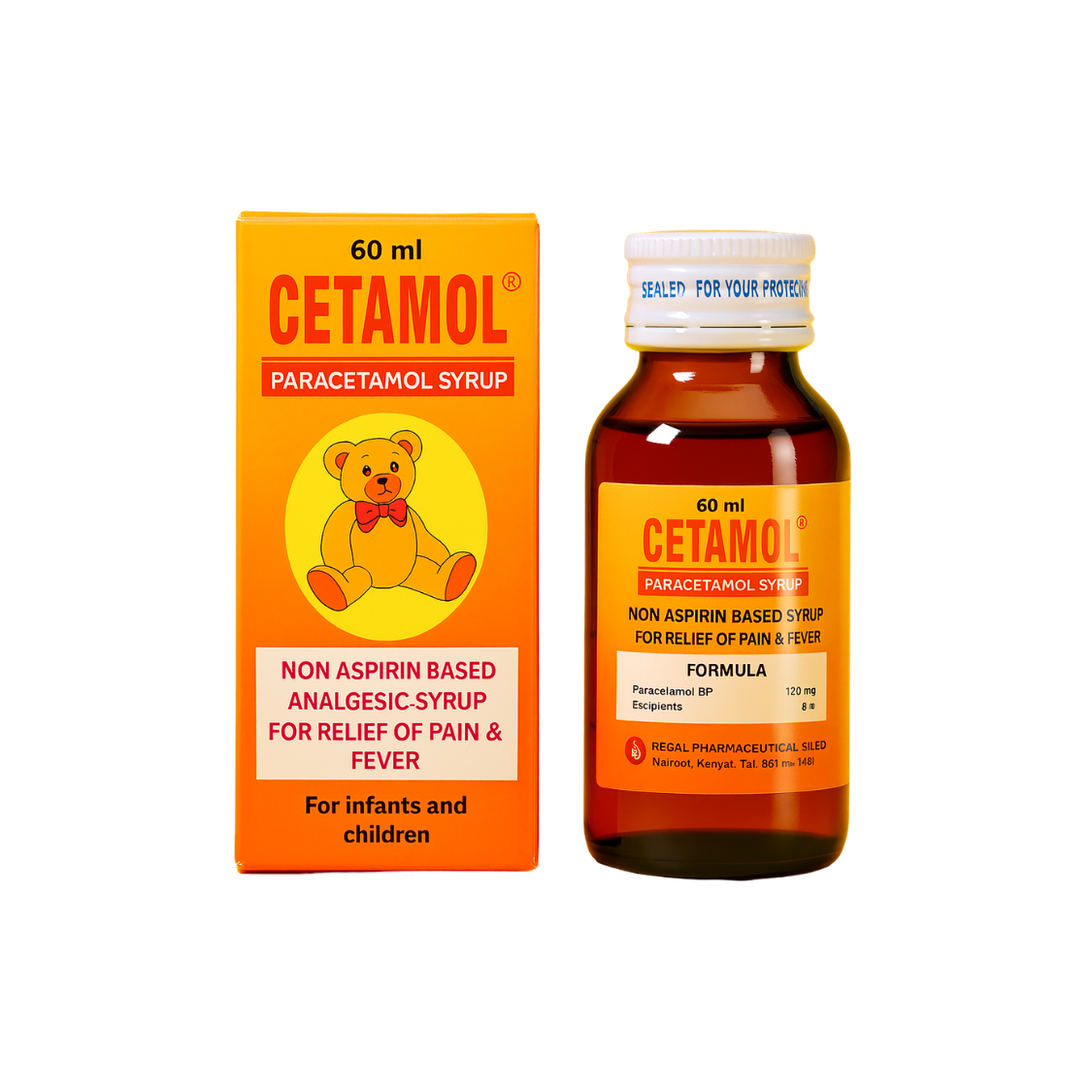 Cetamol (Paracetamol) Syrup 60ml