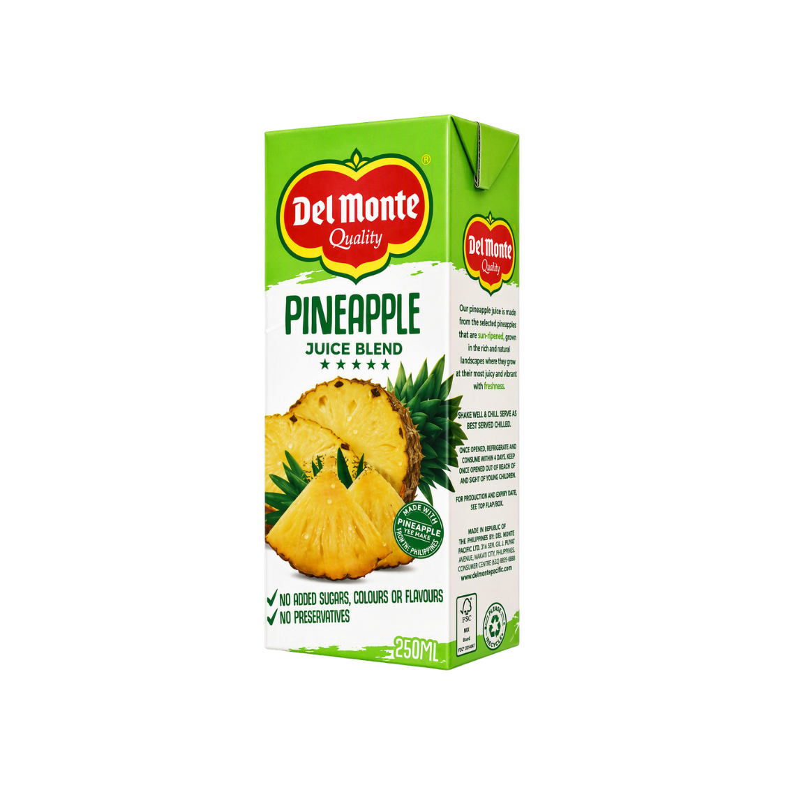 Del Monte Pineapple Juice Blend 250ml