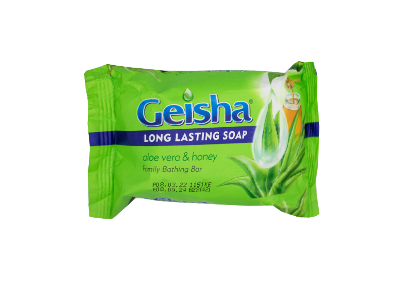 Geisha Aloe Vera & Honey Family Bathing Bar 225g