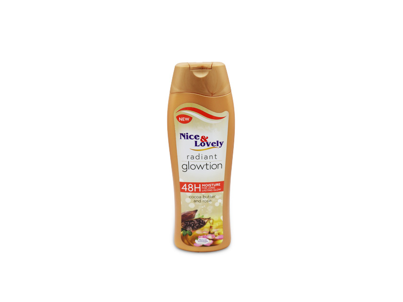 Nice & Lovely Cocoa Butter and Rose Radiant Glowtion 400ml