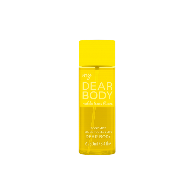 Body Luxuries Malibu Lemon Blossom Fragrance Mist 250ml