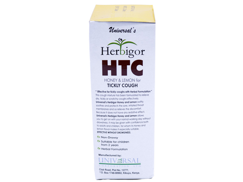 Herbigor HTC Honey & Lemon for Tickly Cough 100ml