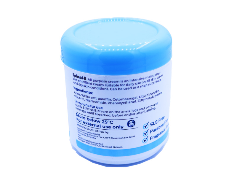 Epimol-B all Purpose Emollient Skincare Cream 400g.