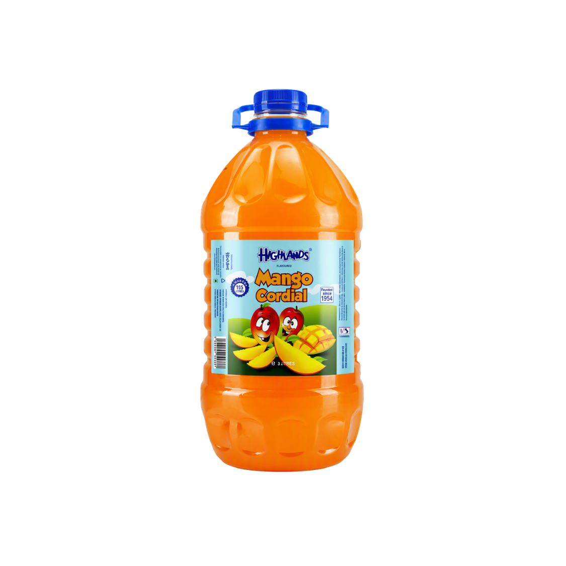 Highlands Mango Cordial 3L