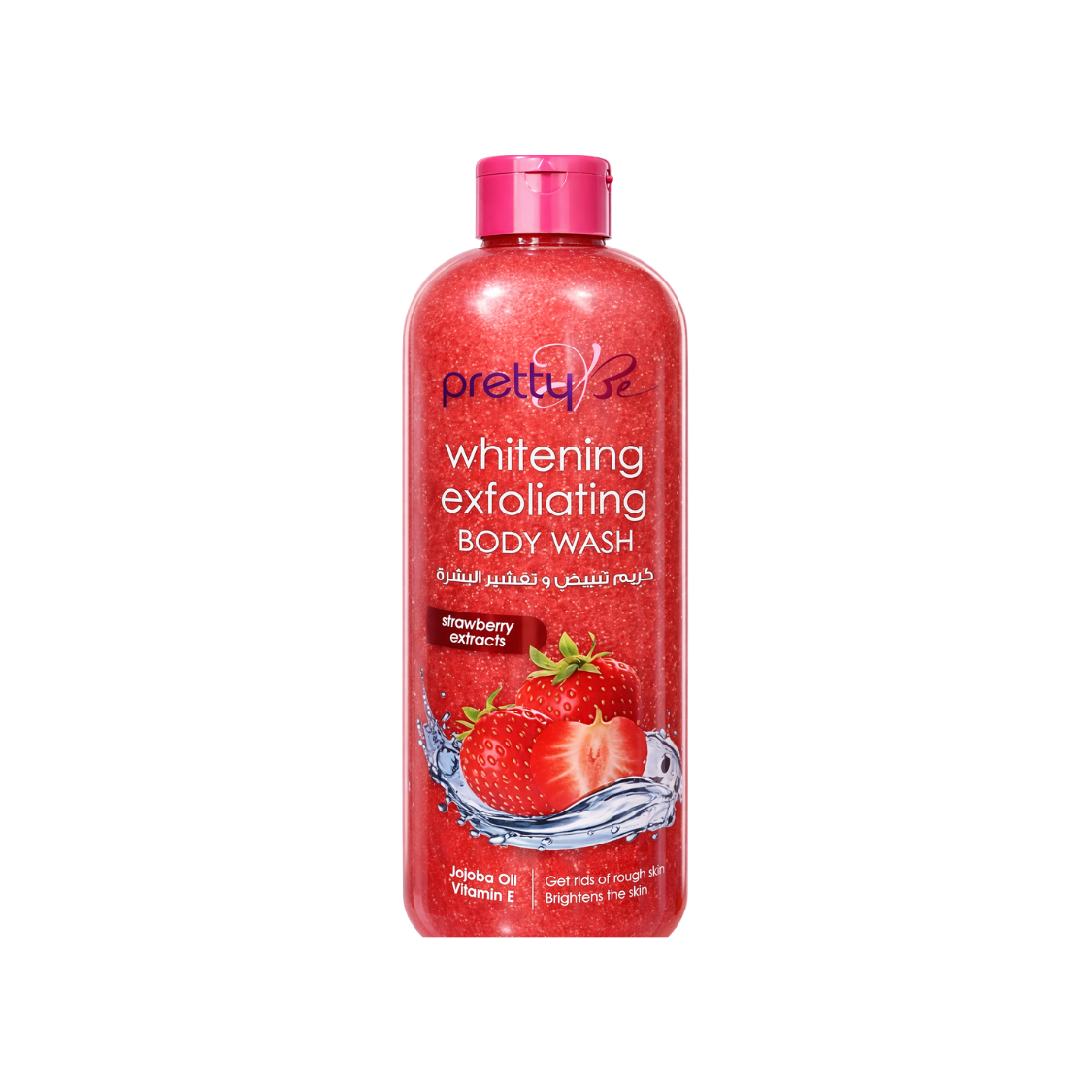 Pretty Be Strawberry Extracts Whitening Exfoliating Body Wash 1000ml