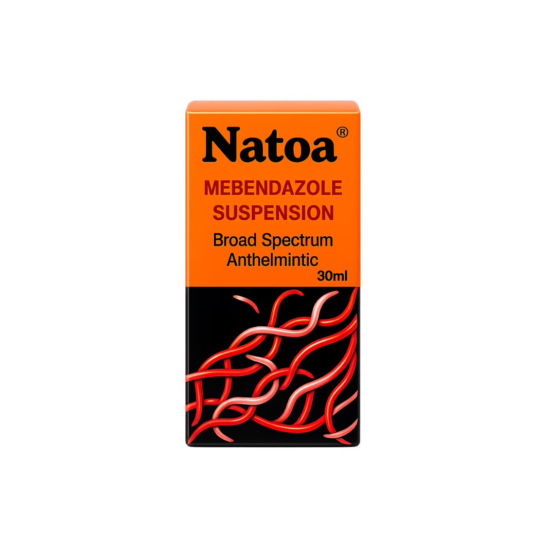 Natoa (Mebendazole) Suspension 30ml