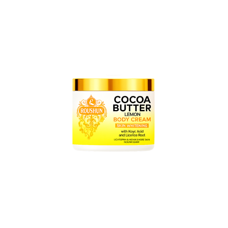 Roushun Cocoa Butter Lemon Body Cream 500ml