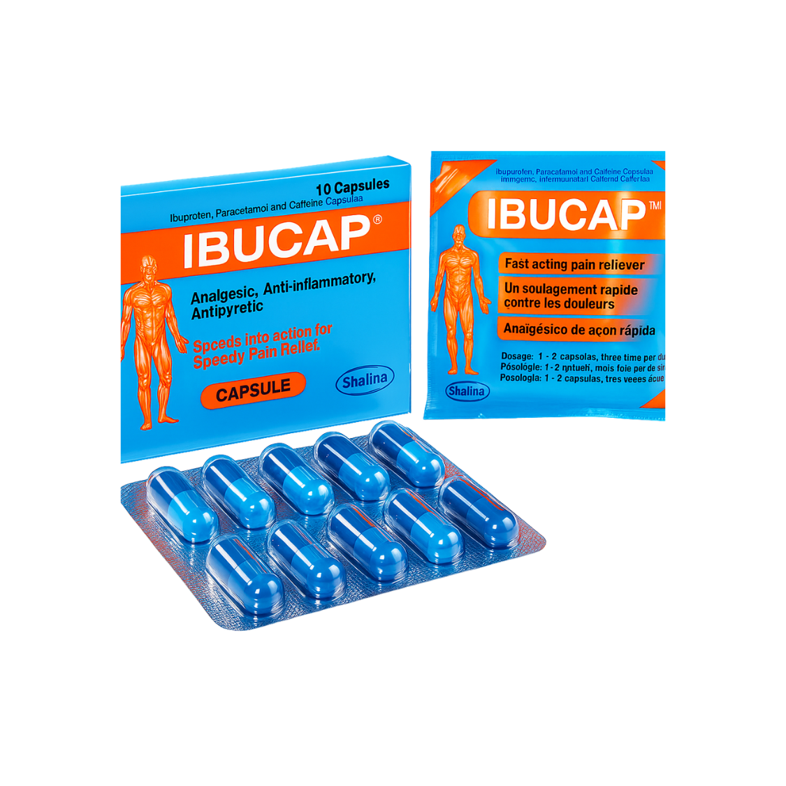 Ibucap Capsules 10's (1Cap)
