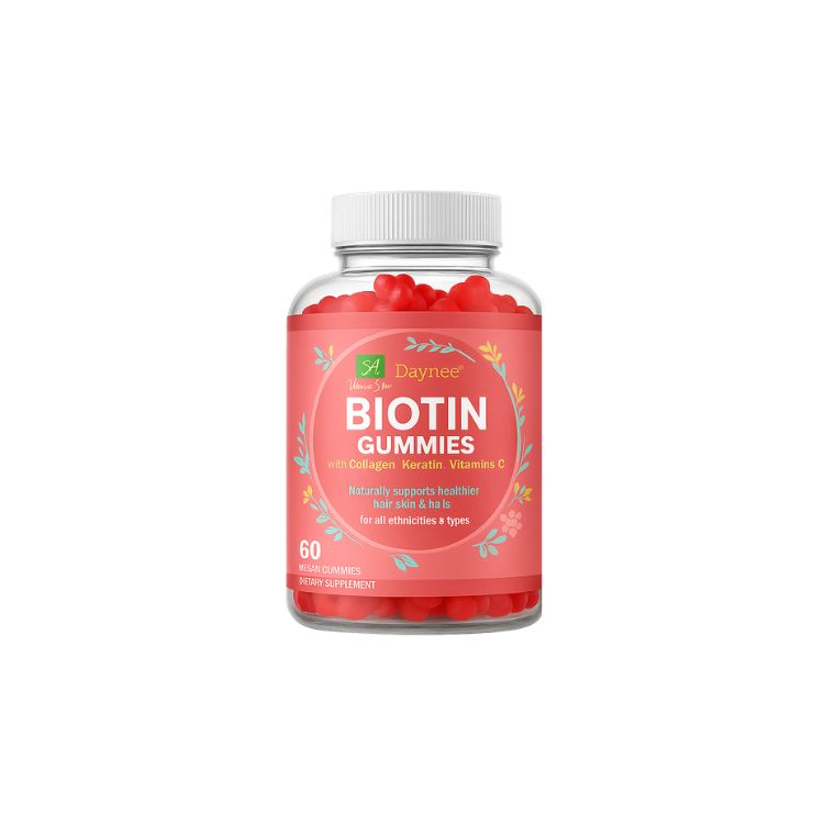 Wins Town Daynee With Collagen, Karatin, Vitamin C Biotin Gummies (60Vegan Gummies)