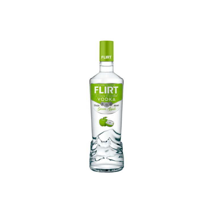 Flirt Vodka Green Apple 1L