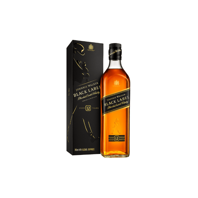 Johnnie Walker Black Label Whisky 1L (Aged 12years)