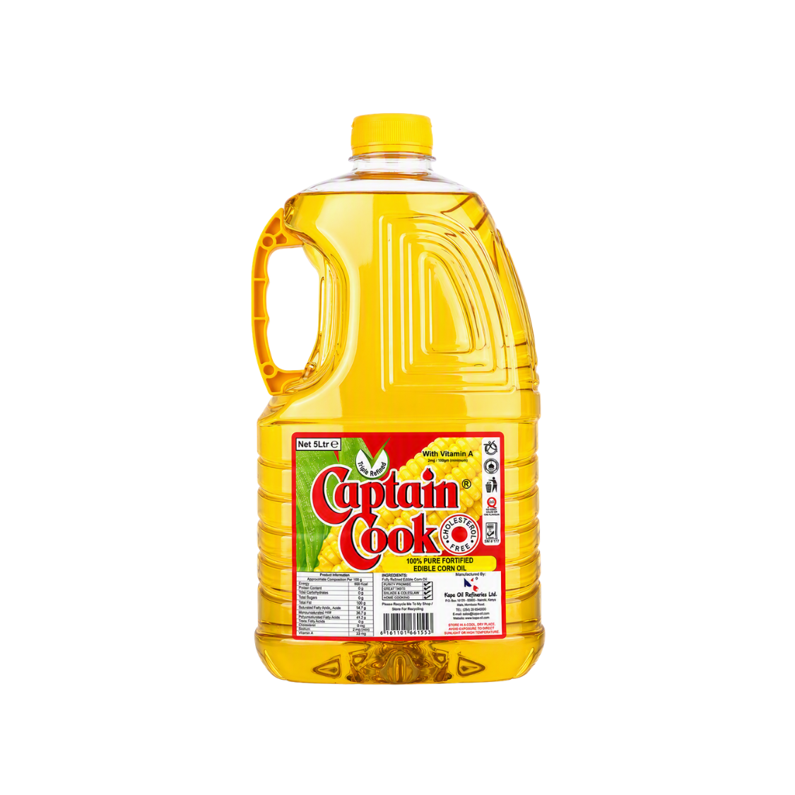 Captain Cook Pure Corn Oil 5L