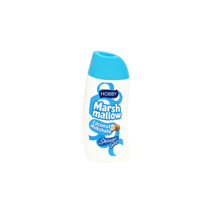 Hobby Marshmallow Coconut Milkshake Shower Gel 500ml