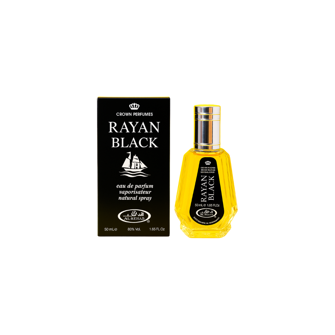 Crown Perfumes Rayan Black Body Spray 50ml
