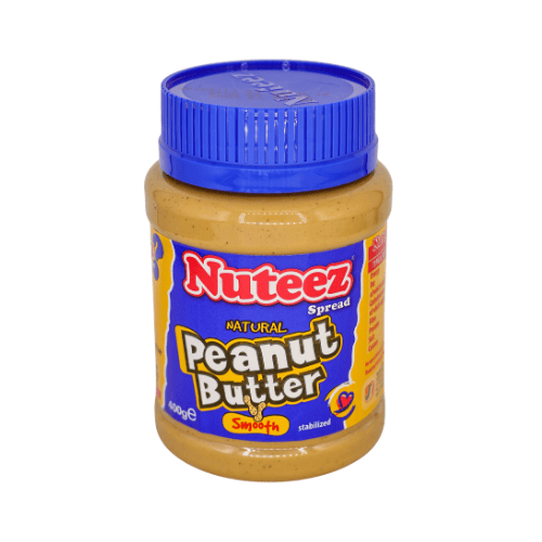 Nuteez Natural Smooth Peanut Butter 400g