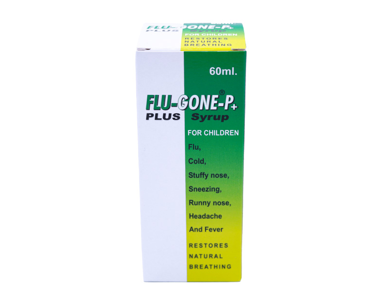 Flu-Gone P+ Syrup For Children 60ml