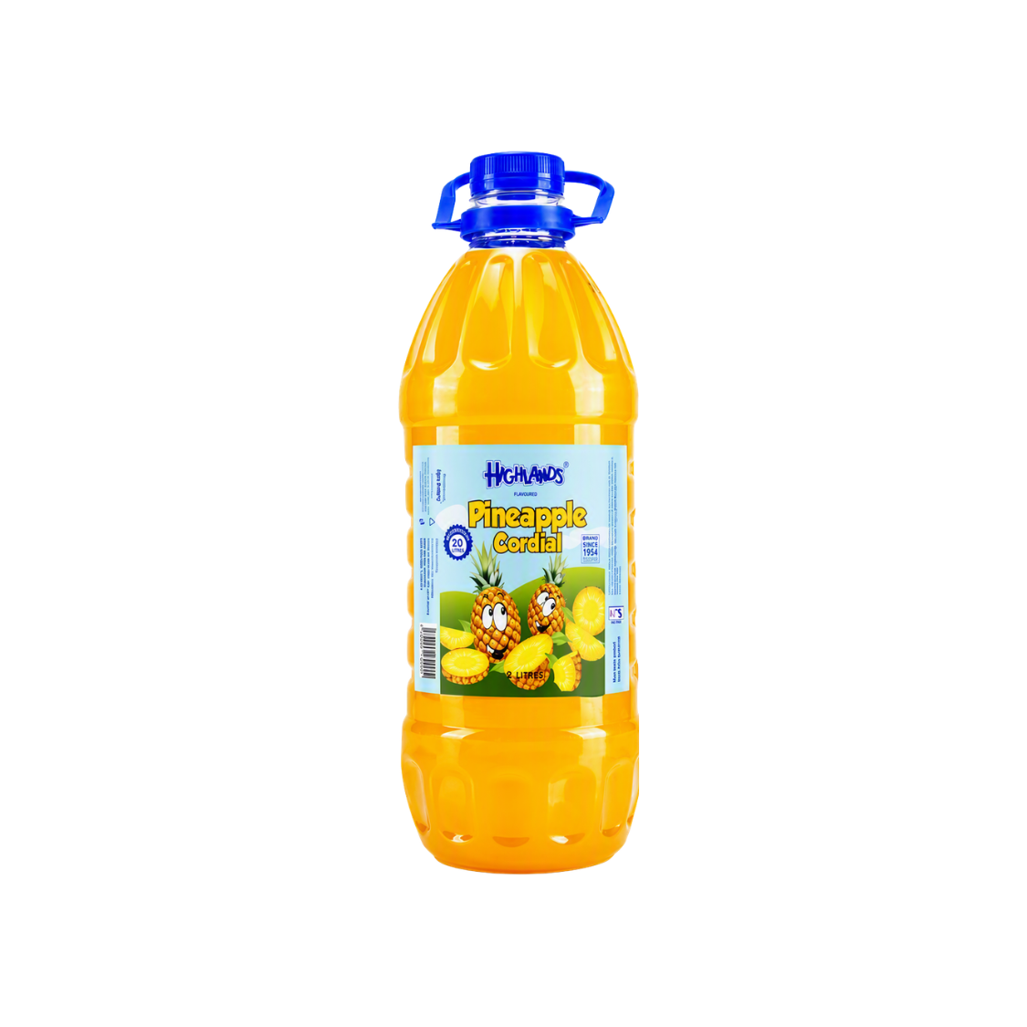 Highlands Pineapple Cordial 2L