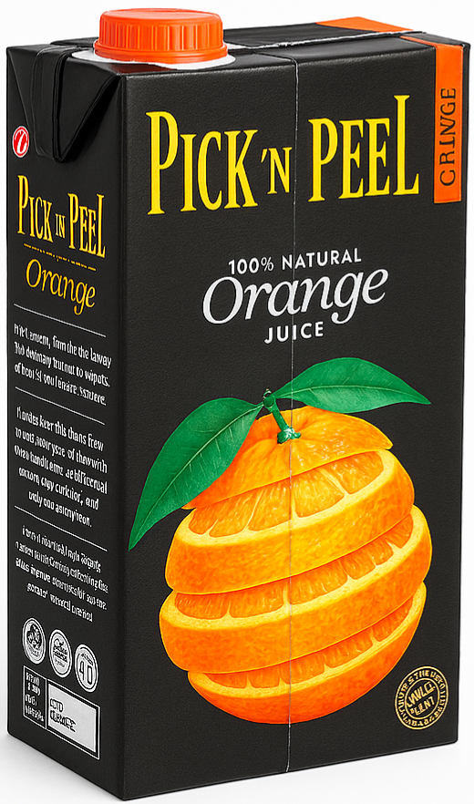 Pick N Peel Orange Juice 1L