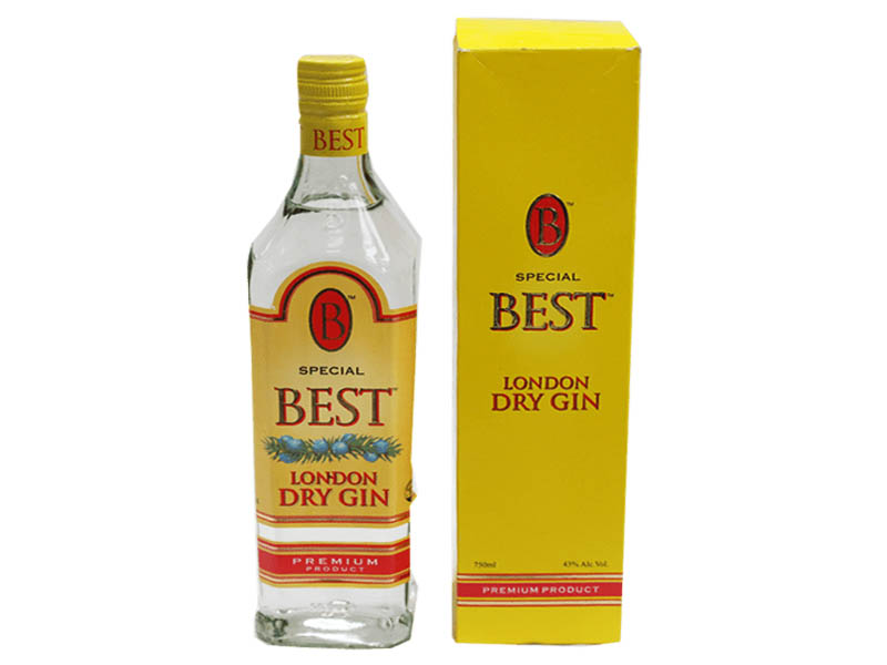Best London Dry Gin 750ml