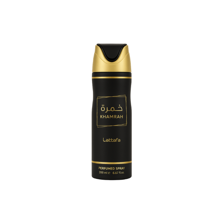Lattafa Khamrah Perfumed Spray (Black)200ml