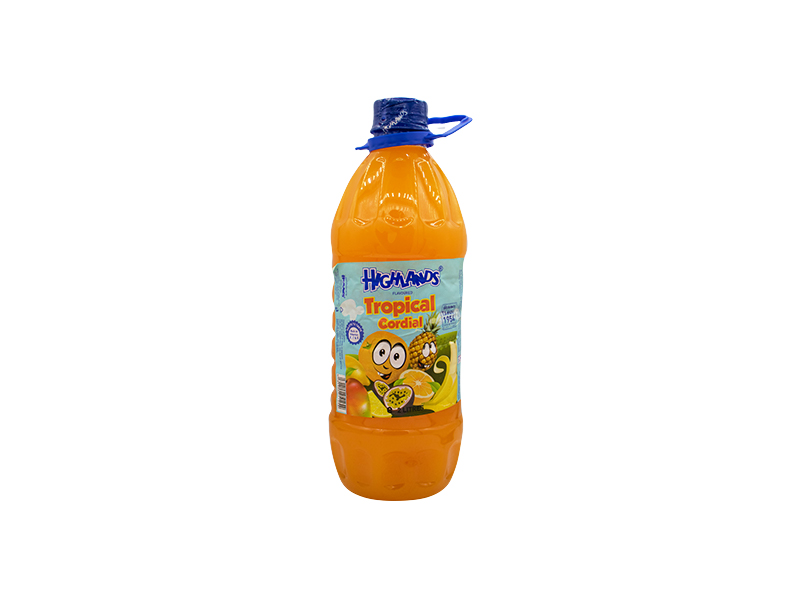 Highlands Tropical Cordial 2L