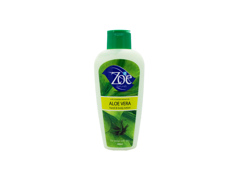 Zoe Naturals Aloe Vera Hand & Body Lotion 400ml