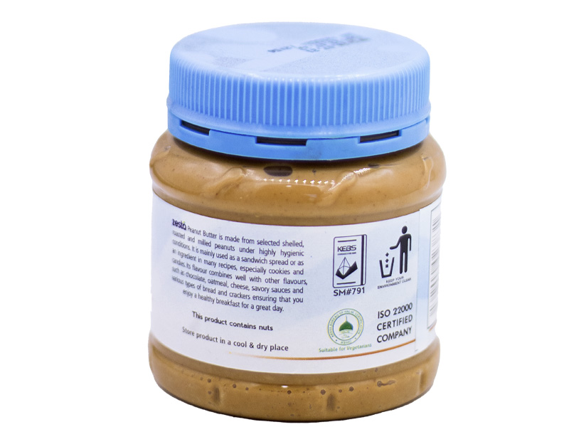 Zesta Smooth Peanut Butter 250g