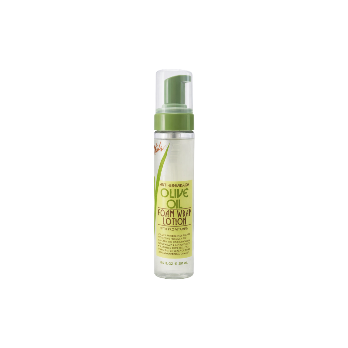 Vitale Olive Oil Foam Wrap Hair Lotion 251ml