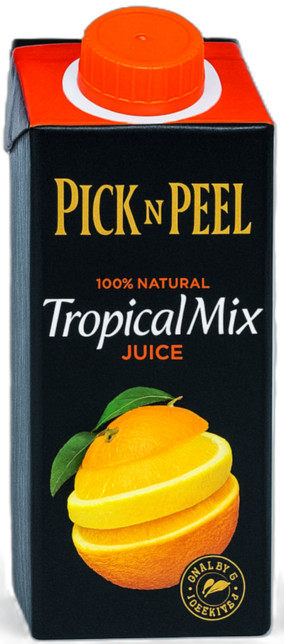 Pick N Peel Tropical Mix Juice 250ml
