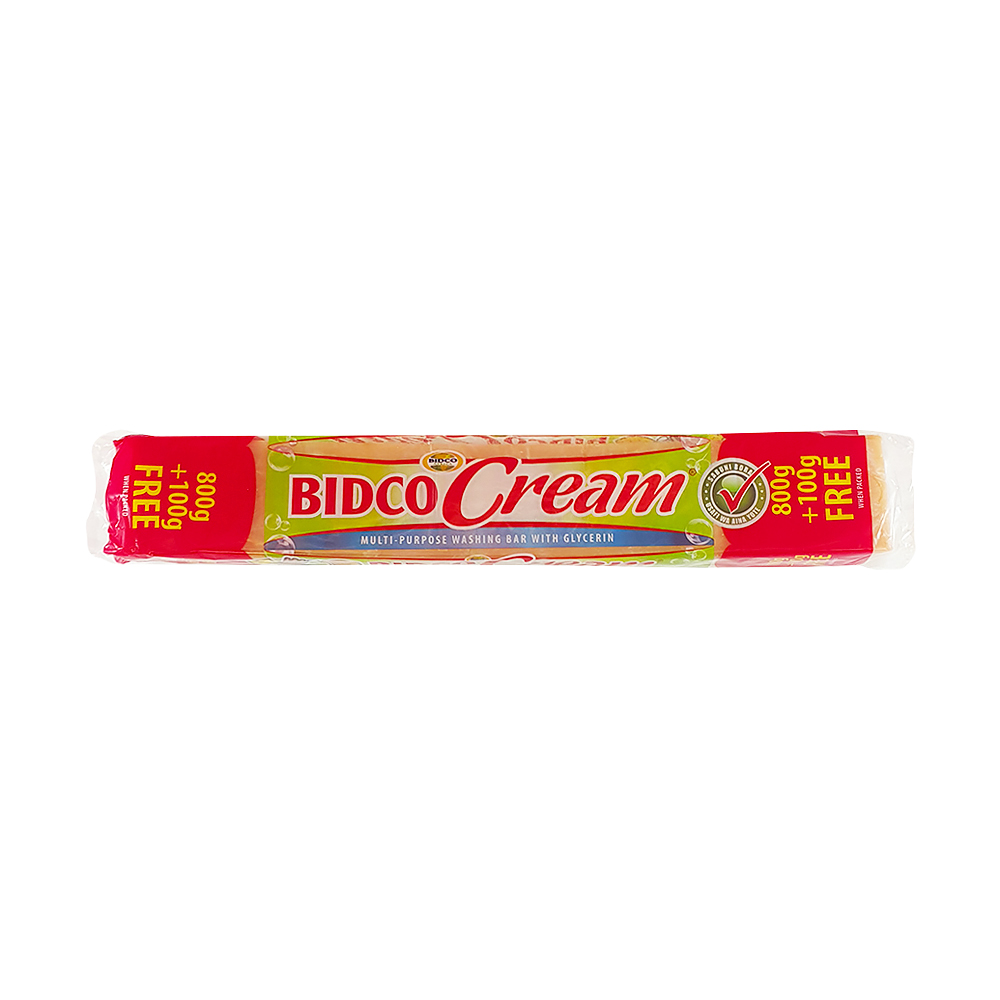 Bidco Cream Multi-Purpose Washing Bar 800g