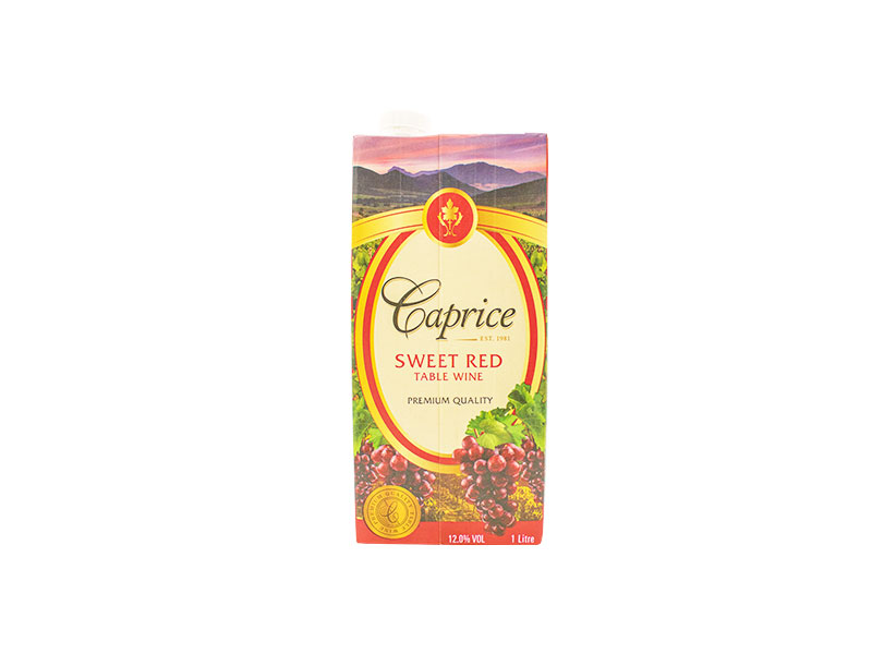 Caprice Sweet Red Table Wine 1 Litre