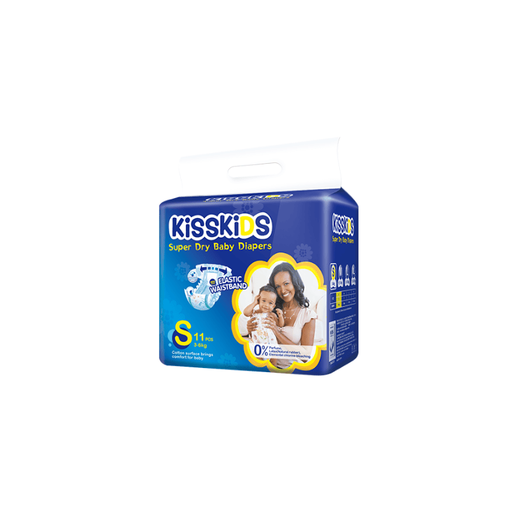 Kisskids Small Baby Diapers 11pcs