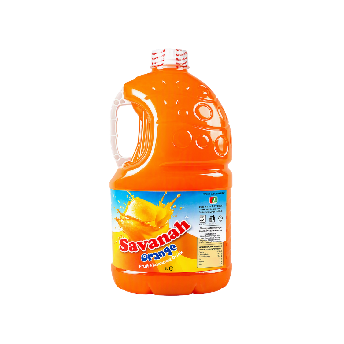 Savanah Orange Fruit Flavoured Drink 5L