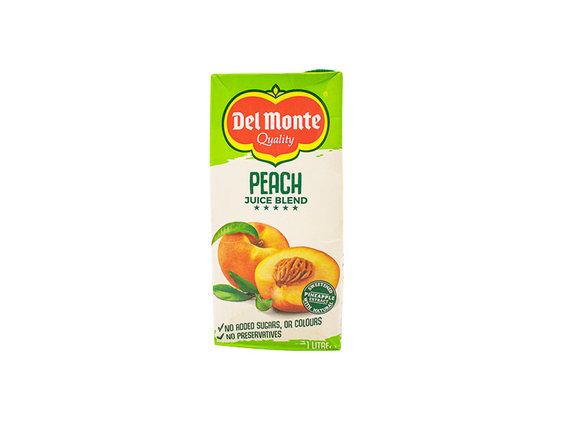 Del Monte Peach Juice Blend 1L