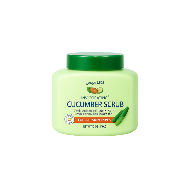 Miss Beauty Invigorating Cucumber Scrub (For All Skin Types) 340g