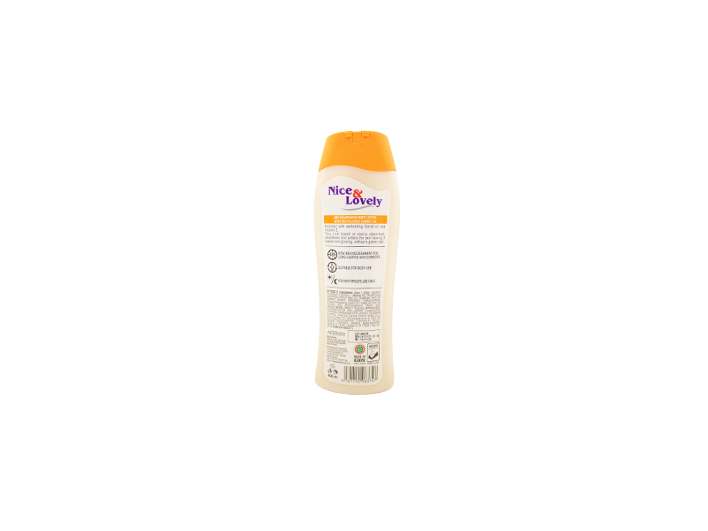 Nice & Lovely With Revitalizing Carrot Oil Body Lotion 400ml