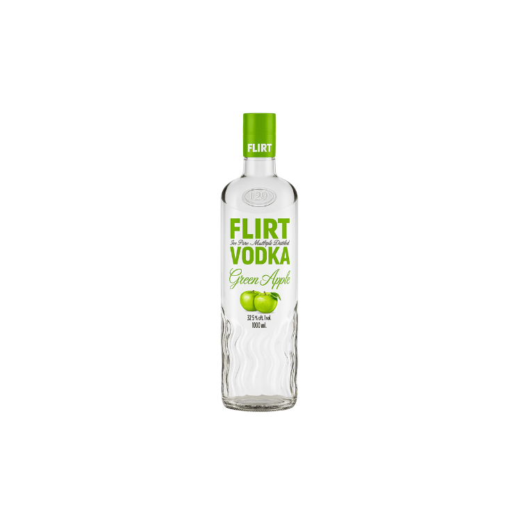 Flirt Vodka Green Apple 750ml