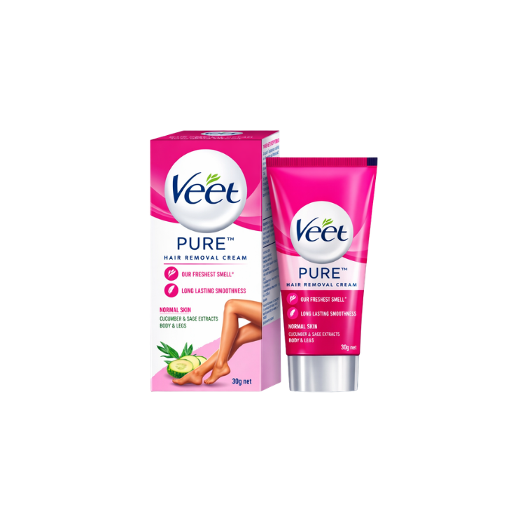 Veet Pure Normal Hair Removal Cream 30g