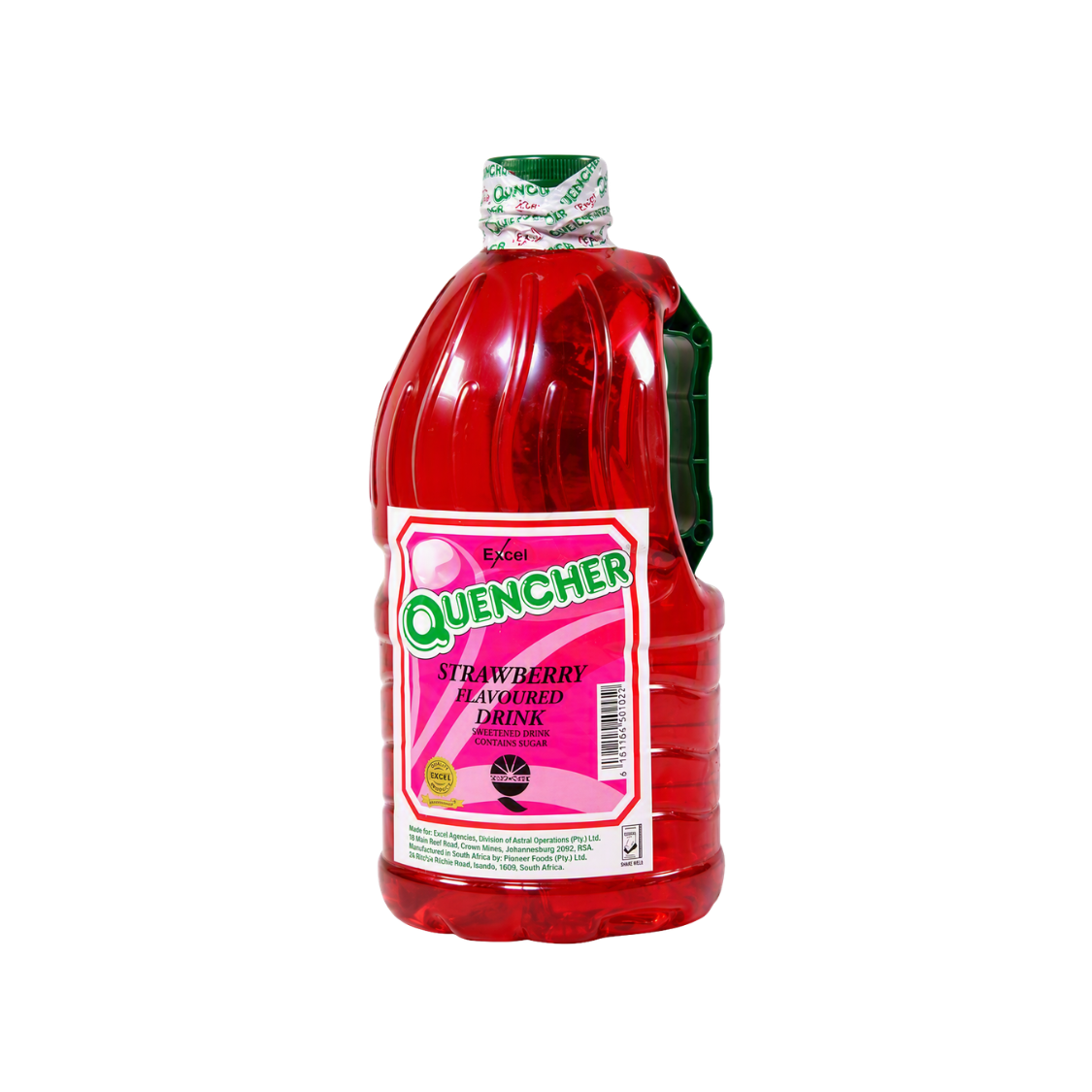 Excel Quencher Strawberry Flavoured Drink 3L