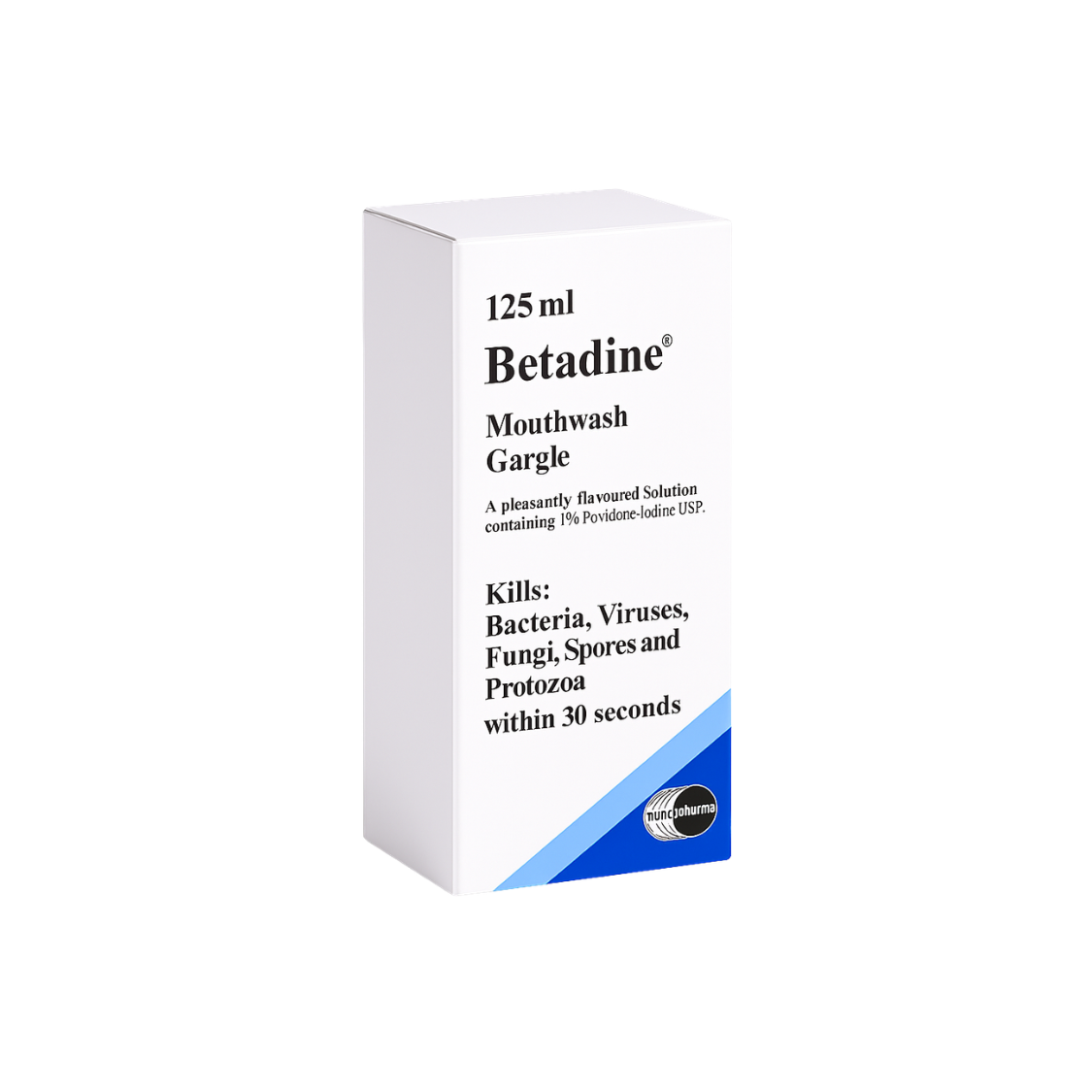 Betadine Mouthwash Gargle 125ml