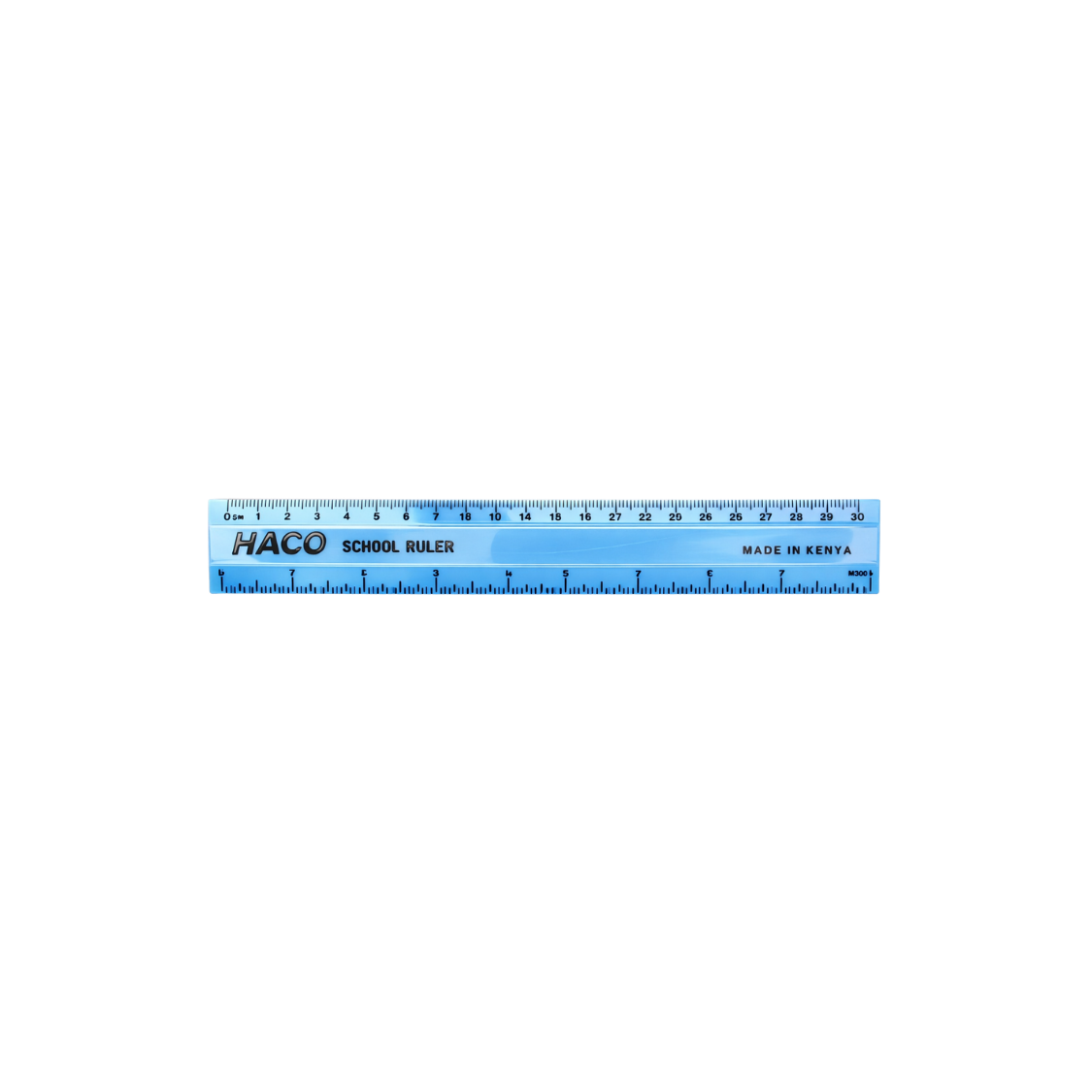 Haco Blue School Ruler 30cm