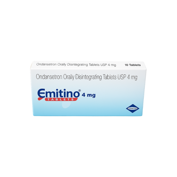 Emitino 4mg (Ondansetron) Tablets 1Pc