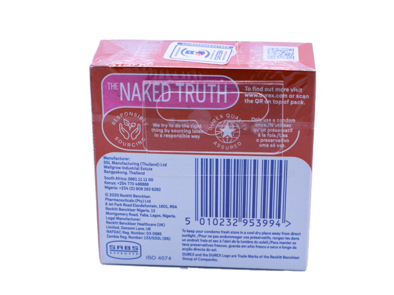 Durex Fetherlite Condoms 3pcs