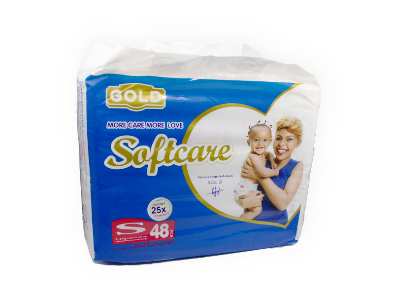 Softcare Small Baby Diapers 48pcs