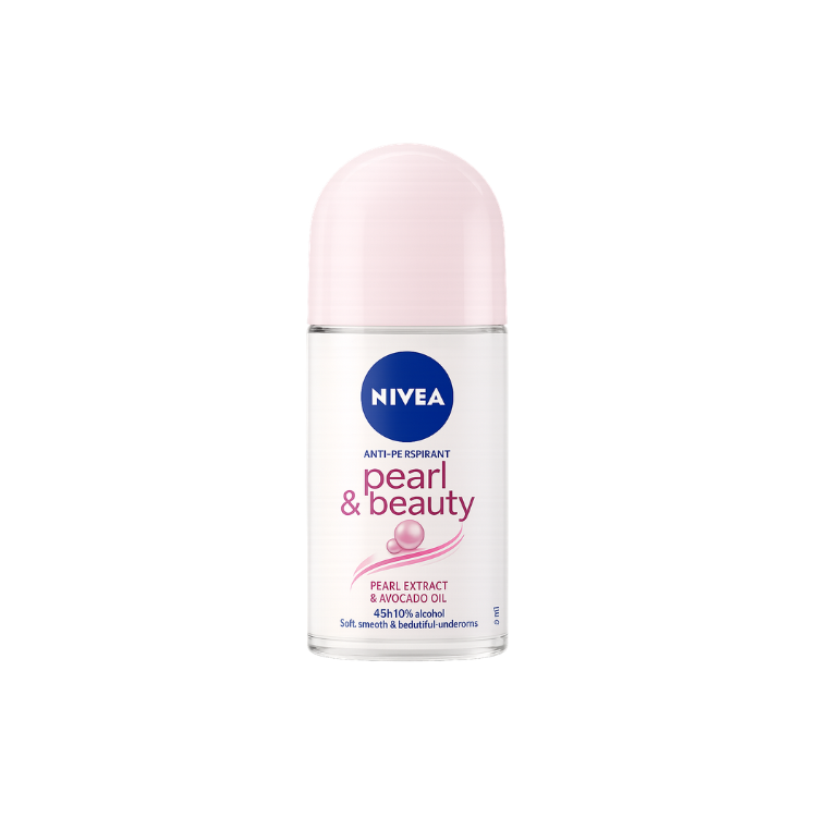 Nivea Pearl & Beauty Antiperspirant 50ml (Roll on)
