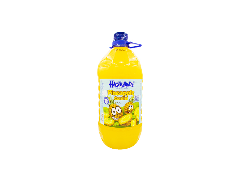 Highlands Pineapple Cordial 3L