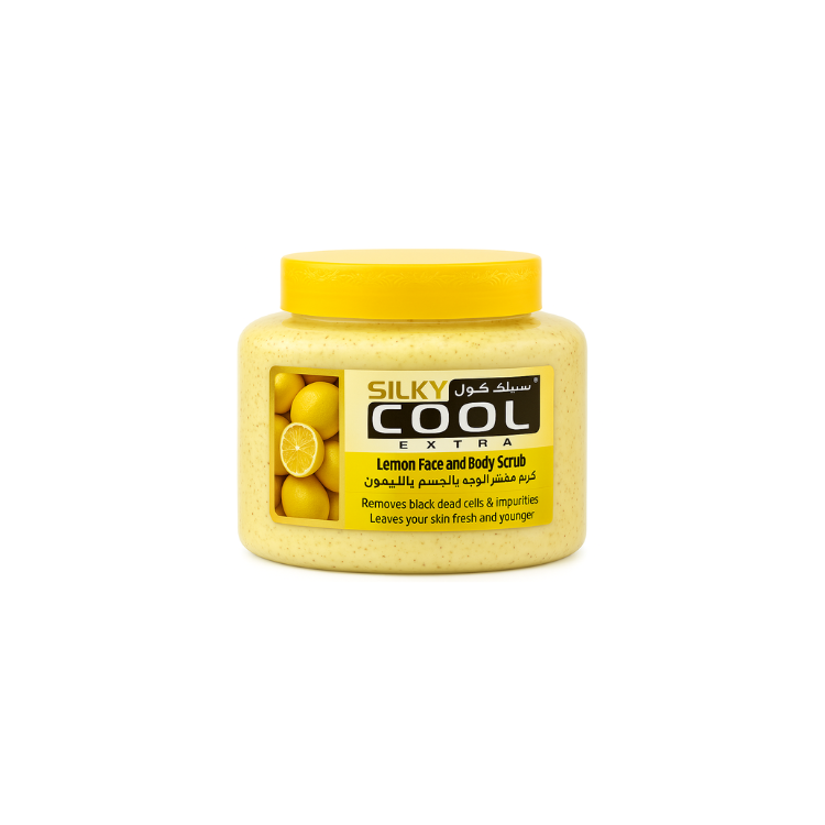 Silky Cool Extra Lemon Face & Body Scrub 500ml