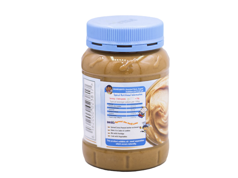 Zesta Smooth Peanut Butter 400g