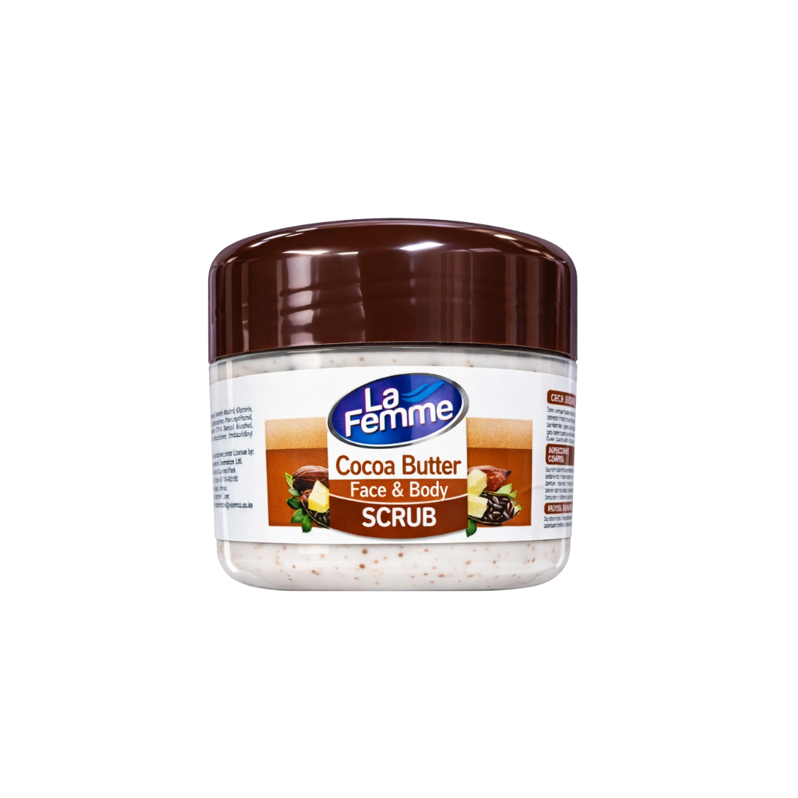 La Femme Cocoa Butter Face & Body Scrub 125ml