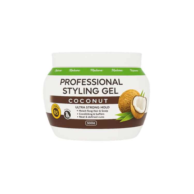 Professional Coconut Styling Gel 300g